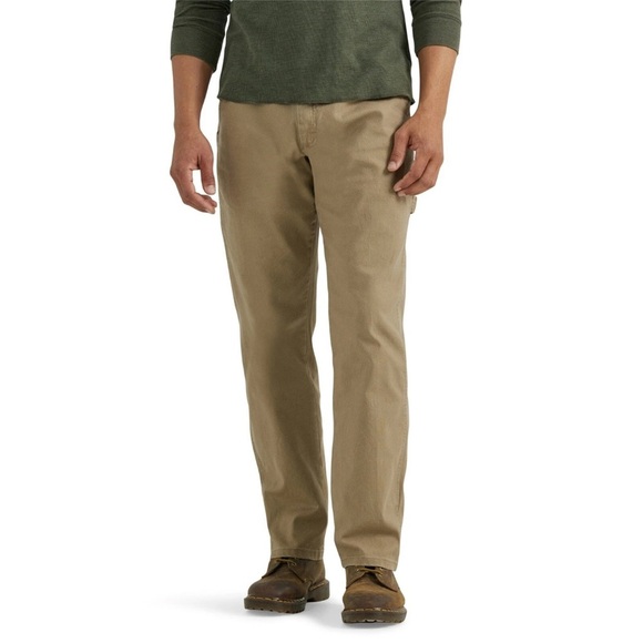 Wrangler Men's Carpenter Jean with Flex,Size 42x30, Relaxed Fit, Hammer Loop - Picture 1 of 5